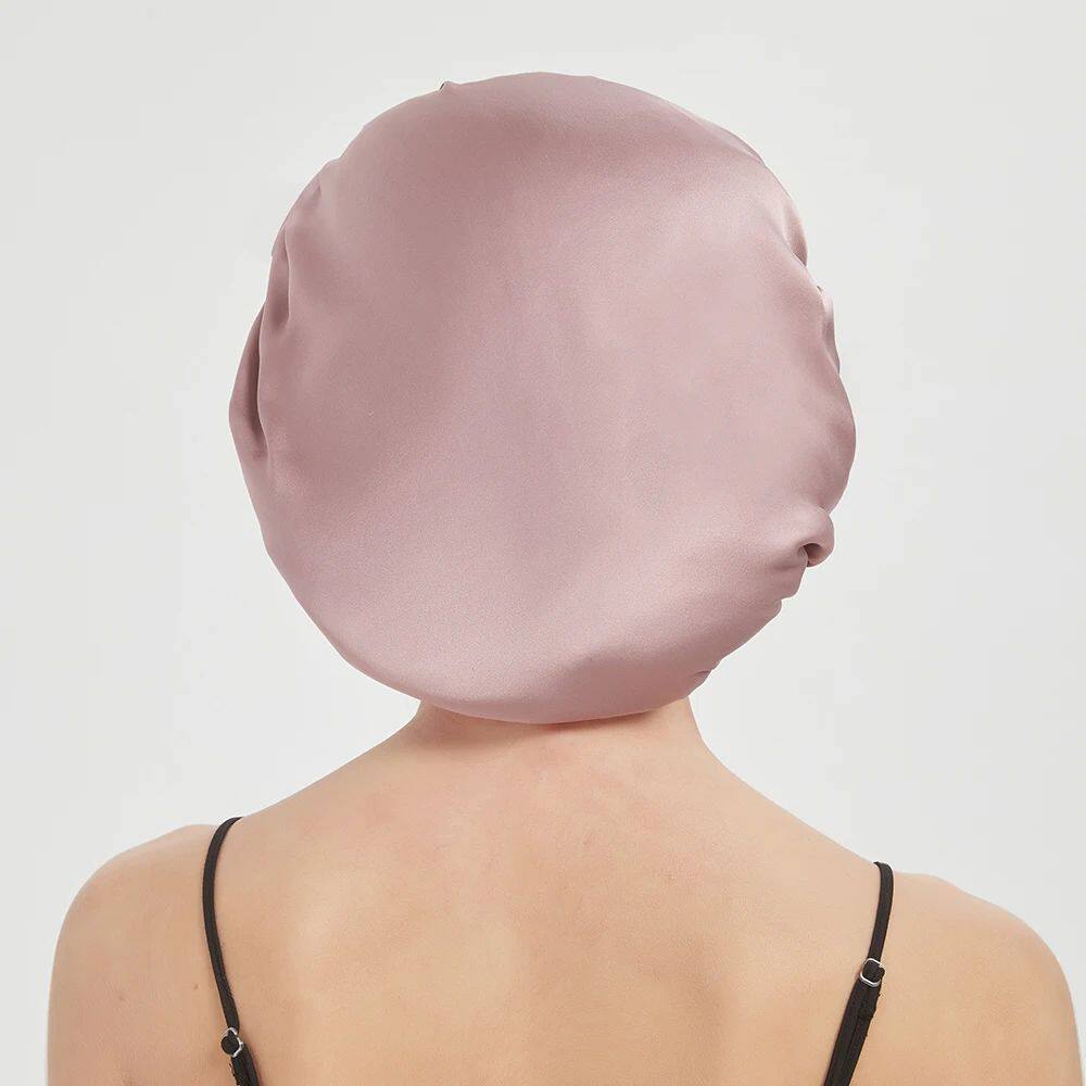 100% Double Layer Mulberry Silk Sleeping Bonnet