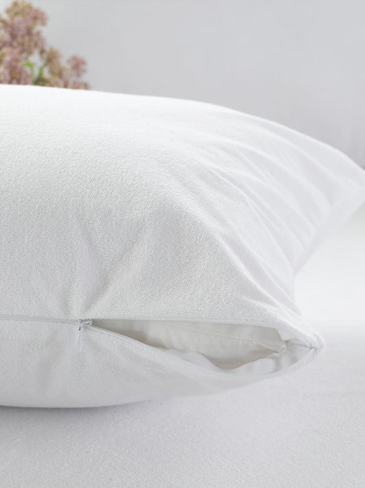 Waterproof Terry Zip Pillow Protector